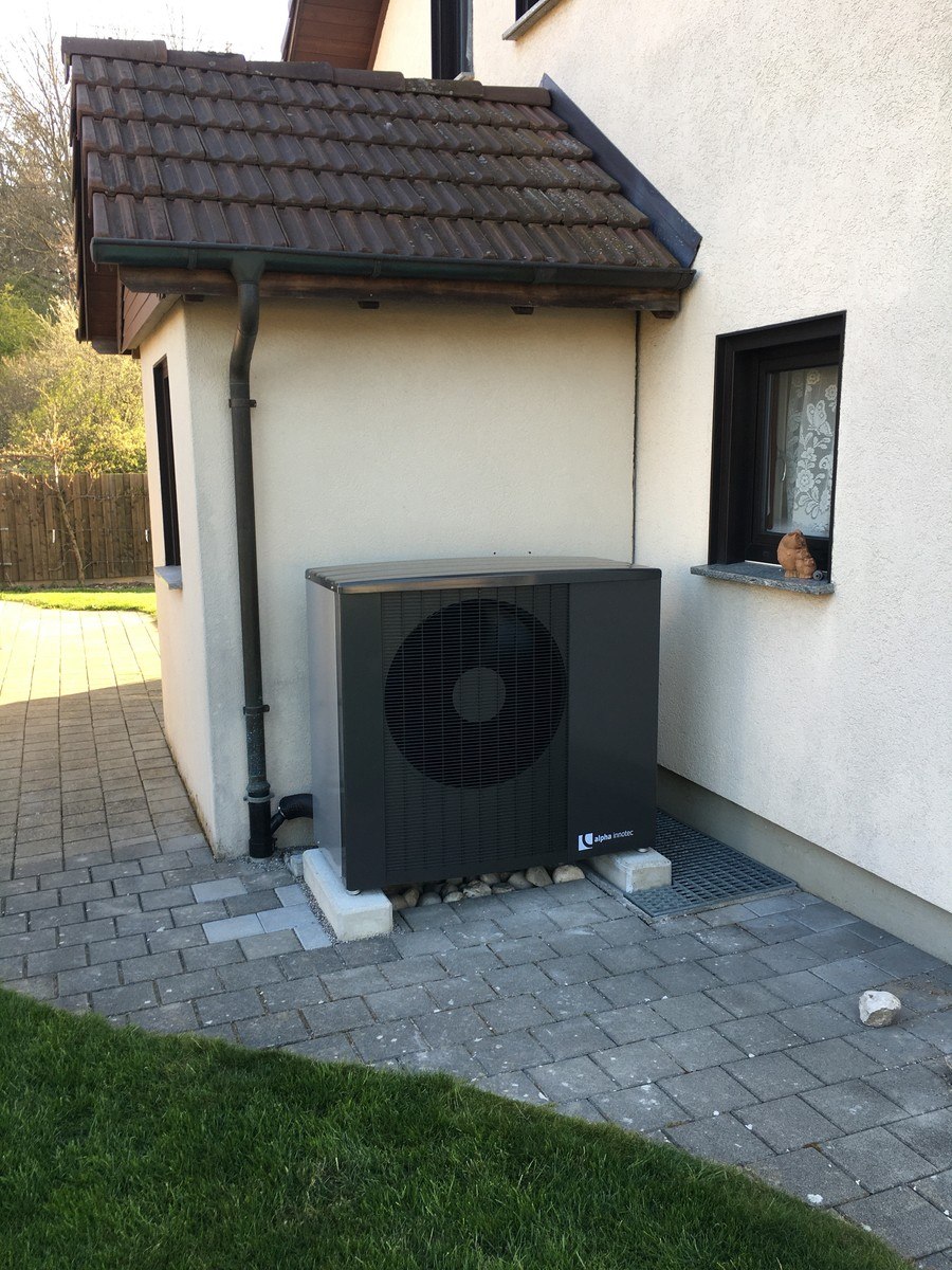 Sanierung EFH Wärmepumpe Luft