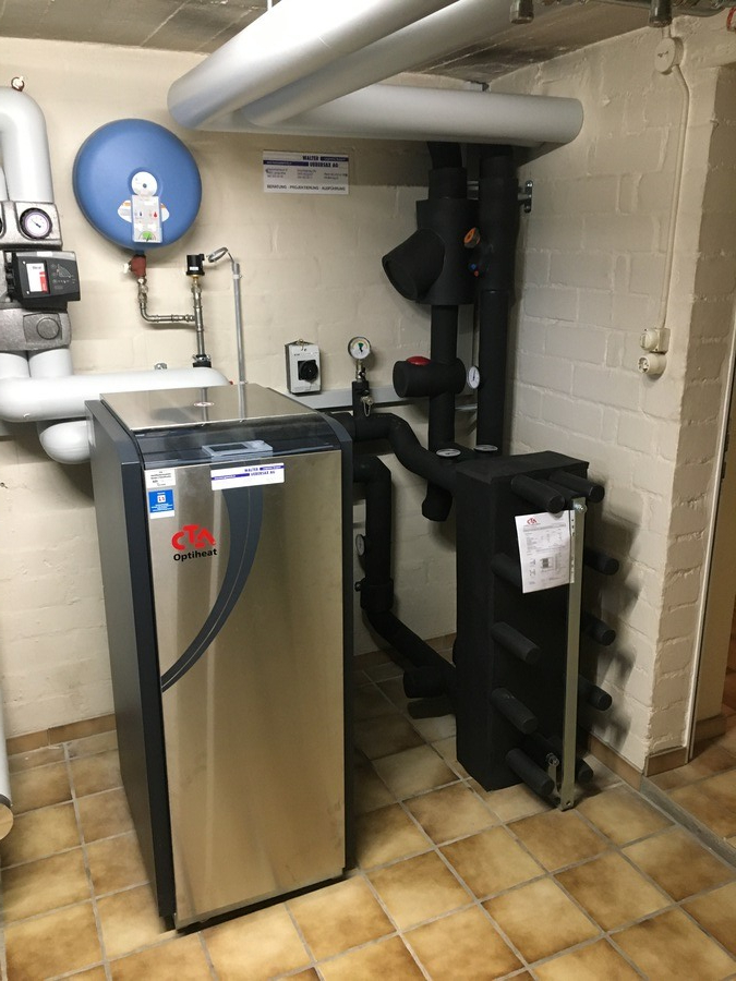 Sanierung MFH Wärmepumpe Grundwasser