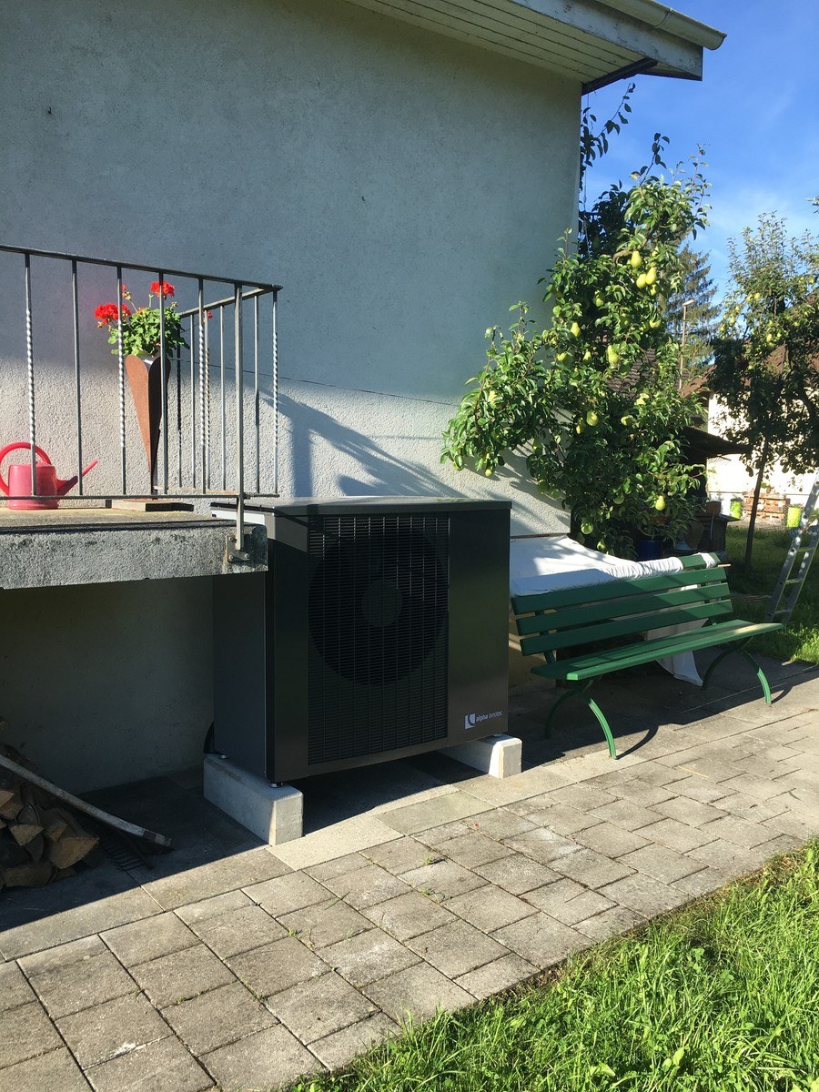 Sanierung EFH Wärmepumpe Luft